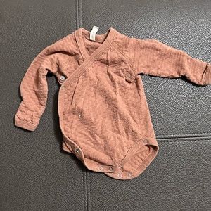 Quincy Mae long sleeve onesie